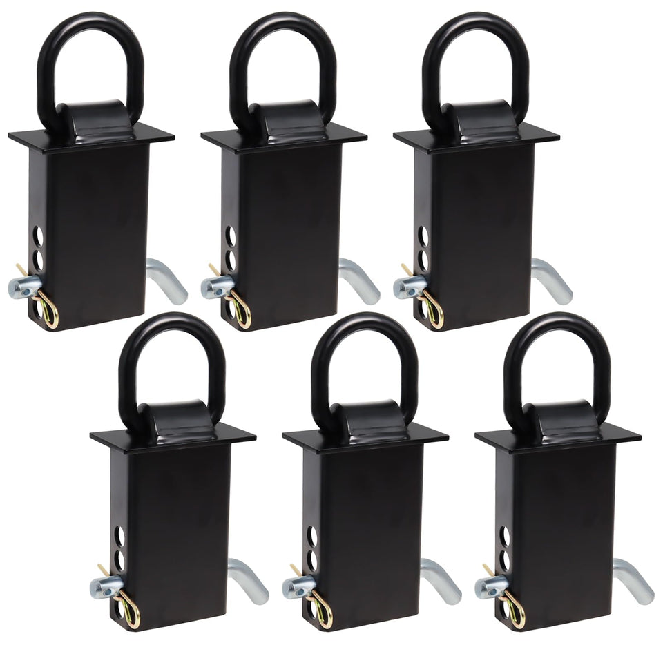 Hedday front view of D-ring showing robust anchor and secure tie-down benefit