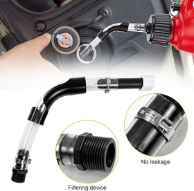 HEHIPLE hose bender installed to prevent hose kinks and maintain flow