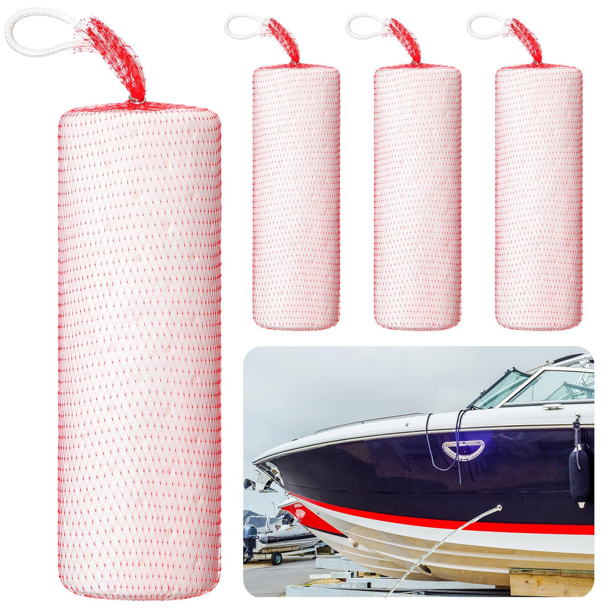 Heigble front packaging showing four bilge socks and clear product benefit