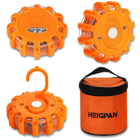 HEIGPAN GP903 front view showing bright orange casing for high visibility