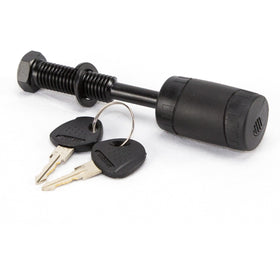 Heininger front view of threaded pin lock showing secure fit