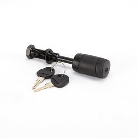 Heininger close-up of 5/8 inch threaded pin for correct fit verification