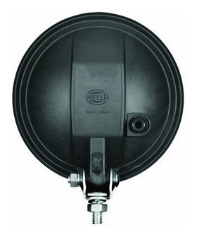 HELLA 500FF side mount closeup showing adjustable bracket for flexible installation benefit