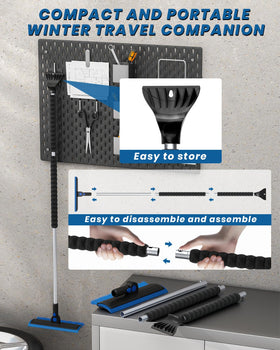 helloleiboo ergonomic EVA foam grip with stainless handle providing warm non-slip control