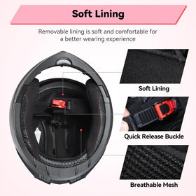 helmelkin adventure touring roadshot showing durability for long-distance benefit