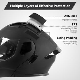 helmelkin side label showing DOT approval for trusted safety compliance