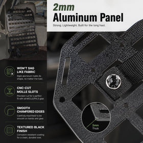 HEMSK DAYS side profile showing 2 mm aluminum thickness for rigid gear support