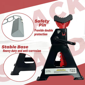 HENBOW welded base showing durable construction and wide footprint