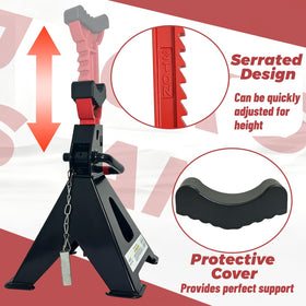 HENBOW visible safety pin securing the ratchet for added protection