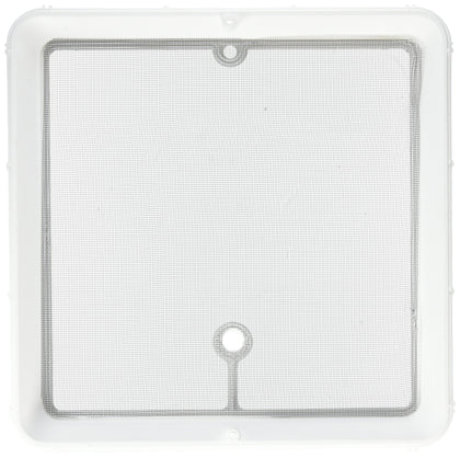 HENG'S INDUSTRIES white Jensen frame front view showing clean finish and easy fit