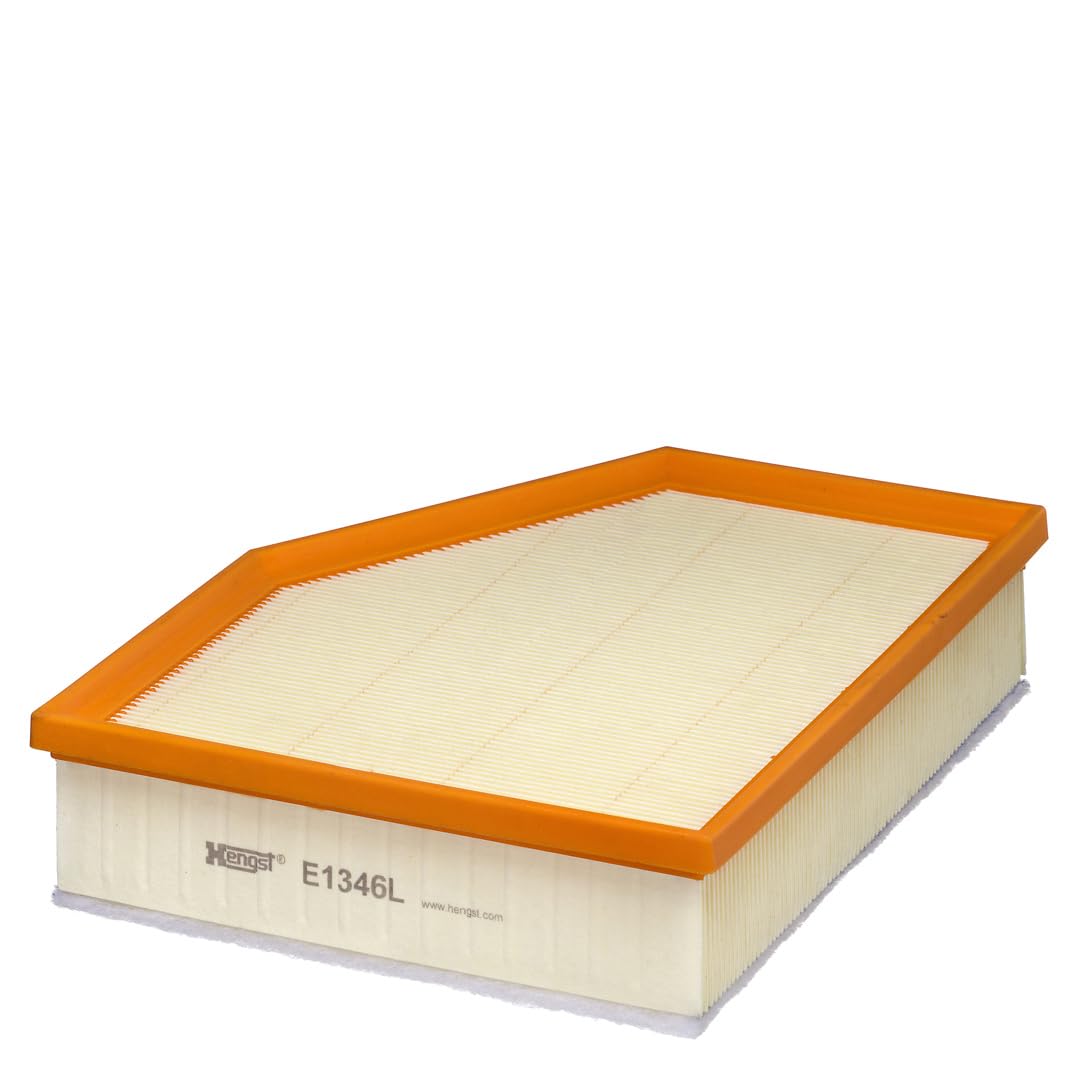 Hengst E1346L filter media close-up highlighting durable pleats