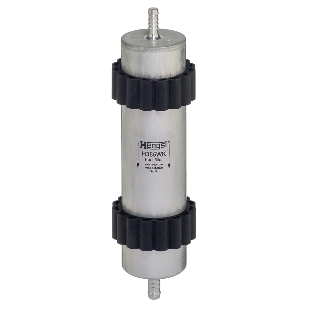 Hengst H355WK filtration media close-up showing finer particle capture benefit