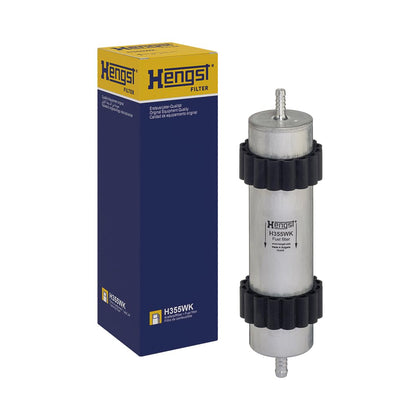 Hengst H355WK front view showing durable housing and fitting benefits