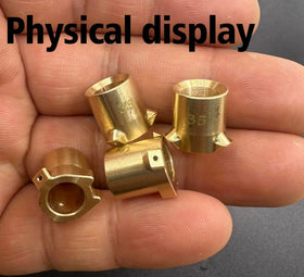 HENKYO Ho-*lley brass nozzle texture detail indicating corrosion resistance