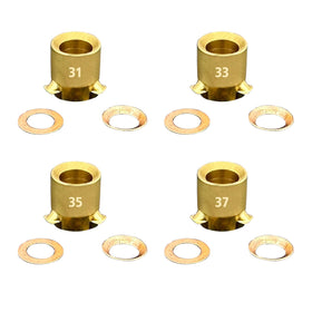 HENKYO Ho-*lley front packaging showing four nozzle sizes and gasket benefit
