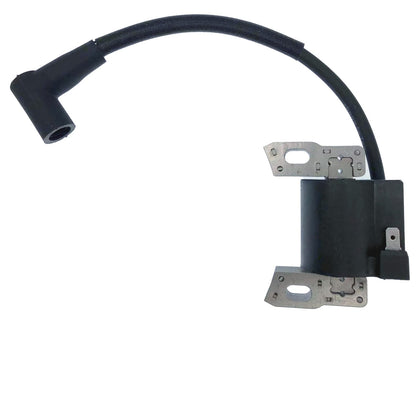 HEPENG ignition coil front view showing mounting holes and connector for easy replacement