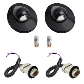 HERCOO front assembly gloss black housing showing clean fit and appearance benefit