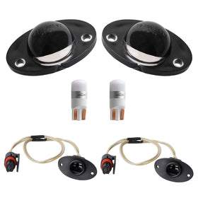 HERCOO front lens black housing showing clean replacement and improved appearance