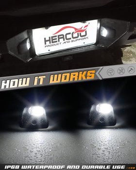 HERCOO installed on Tundra bumper showing OEM fit and neat integration