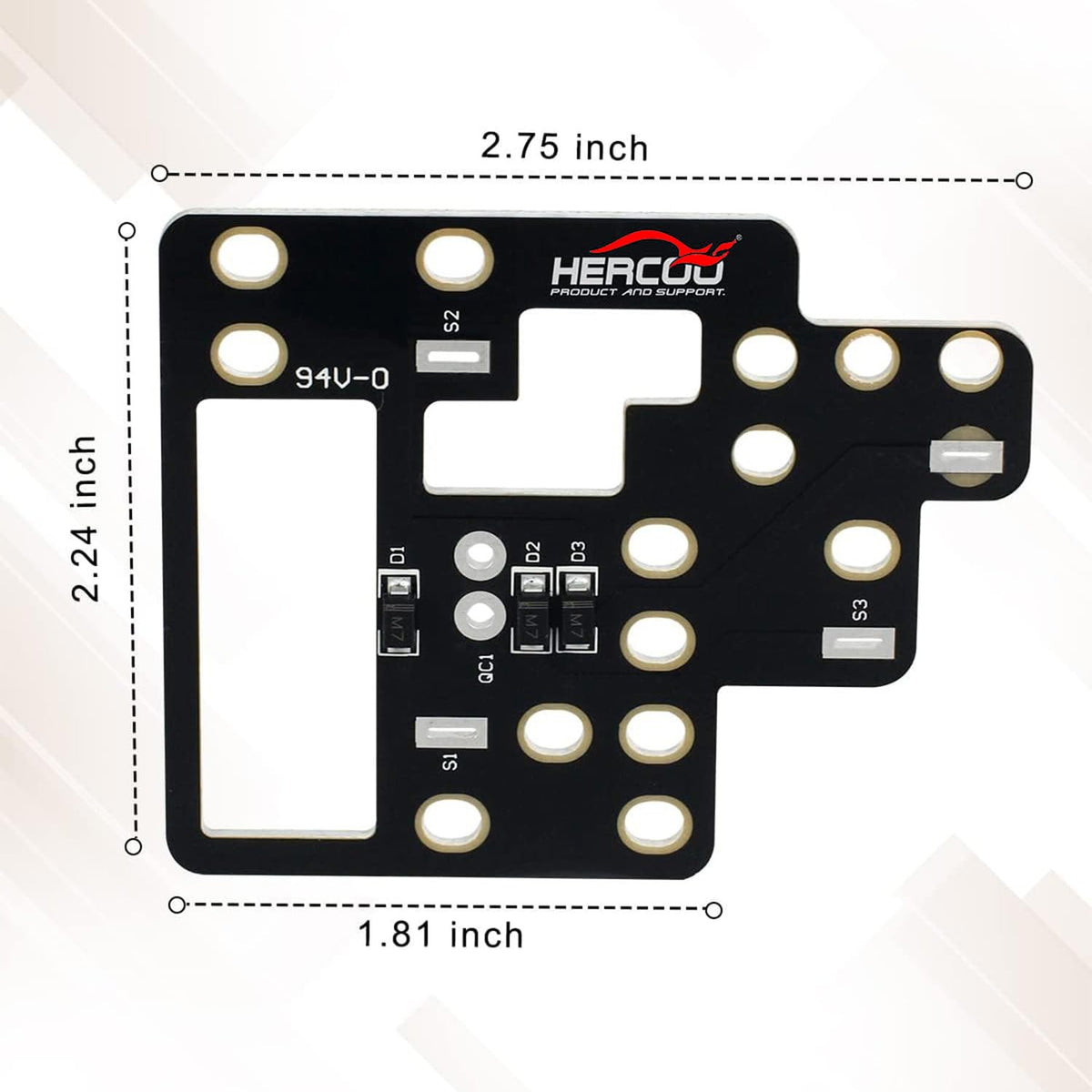 HERCOO under-hood view showing relay location and simple plug-and-play benefit