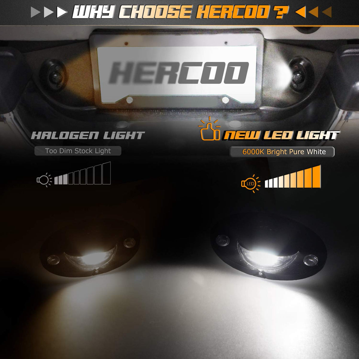 HERCOO wiring harness socket showing plug-and-play connection benefit