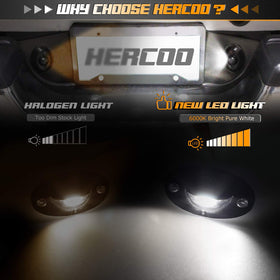 HERCOO wiring harness socket showing plug-and-play connection benefit