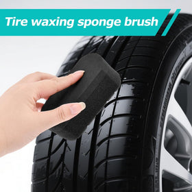 Herxsin brushes in use on spokes to remove brake dust efficiently
