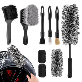 Herxsin front kit layout showing all nine pieces for complete wheel care