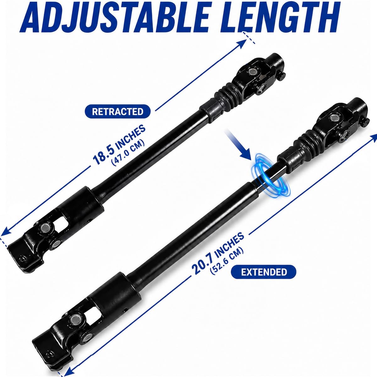 HESUNHE shaft label with part numbers showing correct OEM match benefit
