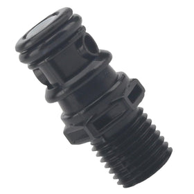 Heurofosh connected pair engaged illustrating sprayless quick-disconnect benefit
