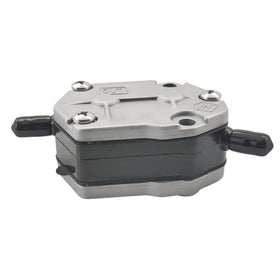 Heurofosh front view of fuel pump showing mounting points and robust housing for reliable fitment