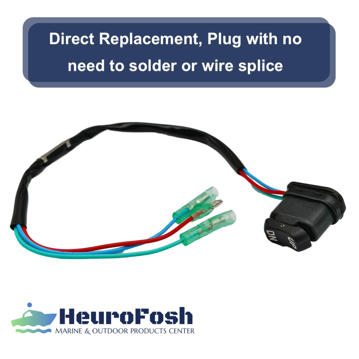 Heurofosh boxed unit with label showing part number and ready-to-install benefit