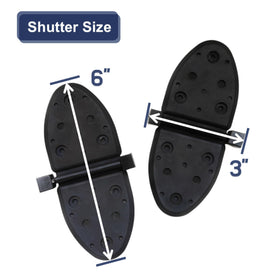Heurofosh flappers beside ruler and grommets showing scale for correct part verification