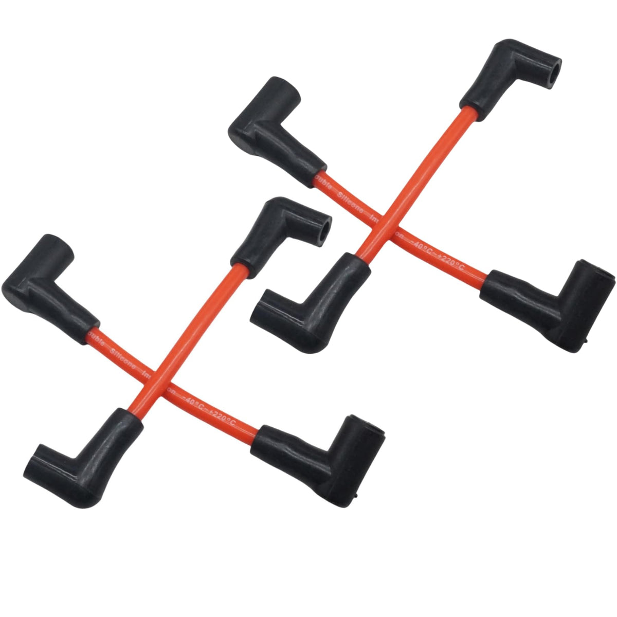 Heurofosh wire cutaway showing stainless steel conductor and silicone layer for heat protection