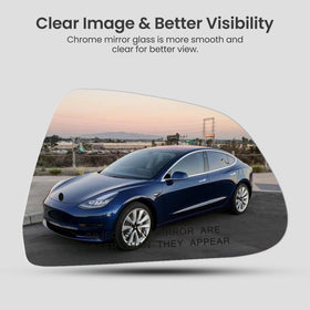 Heyokoo installed on Tesla Model 3 passenger side showing seamless OEM-like fit benefit