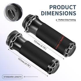 HEYOMOTOR packaged grips with labels indicating compatibility and quality