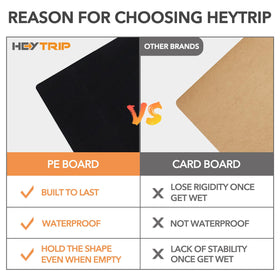 HEYTRIP cooler bag open showing insulated interior and leakproof lining