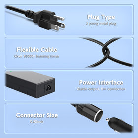 HFLRZZ long cable laid out to show 7.78 ft reach for flexible placement