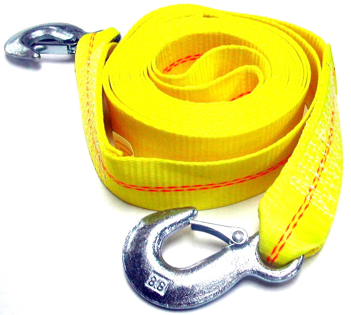 HFS front packaging showing tow strap ready to store and deploy