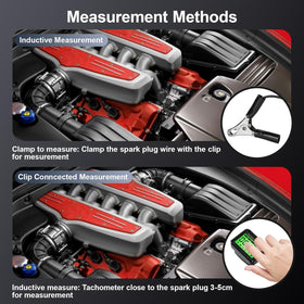 HFWHOK display with red backlight warning for RPM alarm visibility