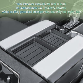 HGWEI installed in Toyota Tundra console demonstrating quick access to essentials