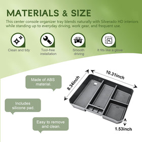 HGWEI durable ABS matte finish highlighting scratch resistance and matching interior
