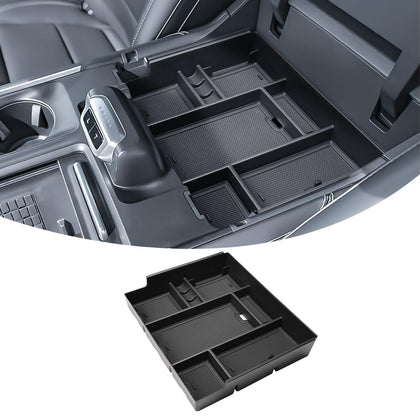 HGWEI front view showing organizer tray fit and easy install benefit