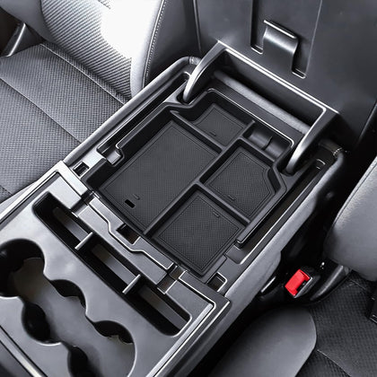 HGWEI front view organizer showing tidy compartments and quick access