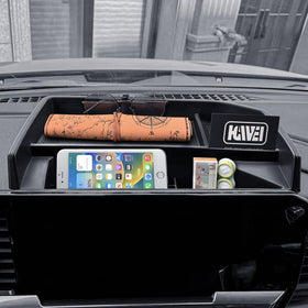 HGWEI lifestyle shot inside Silverado showing seamless, factory-like integration