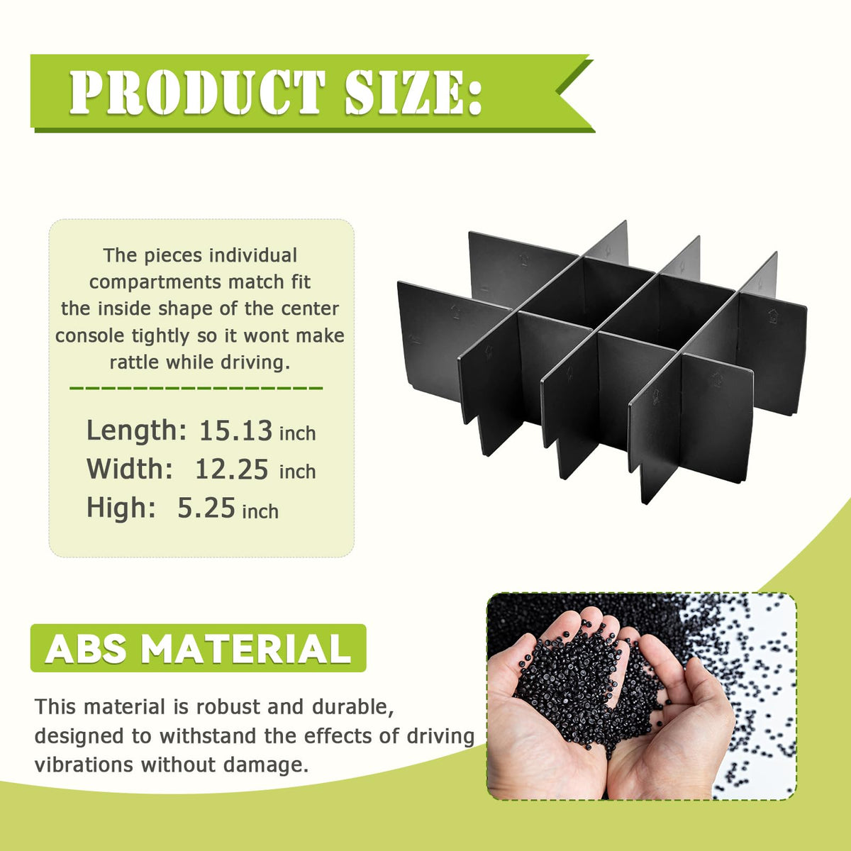 HGWEI ABS texture close-up highlighting durable, long-lasting construction