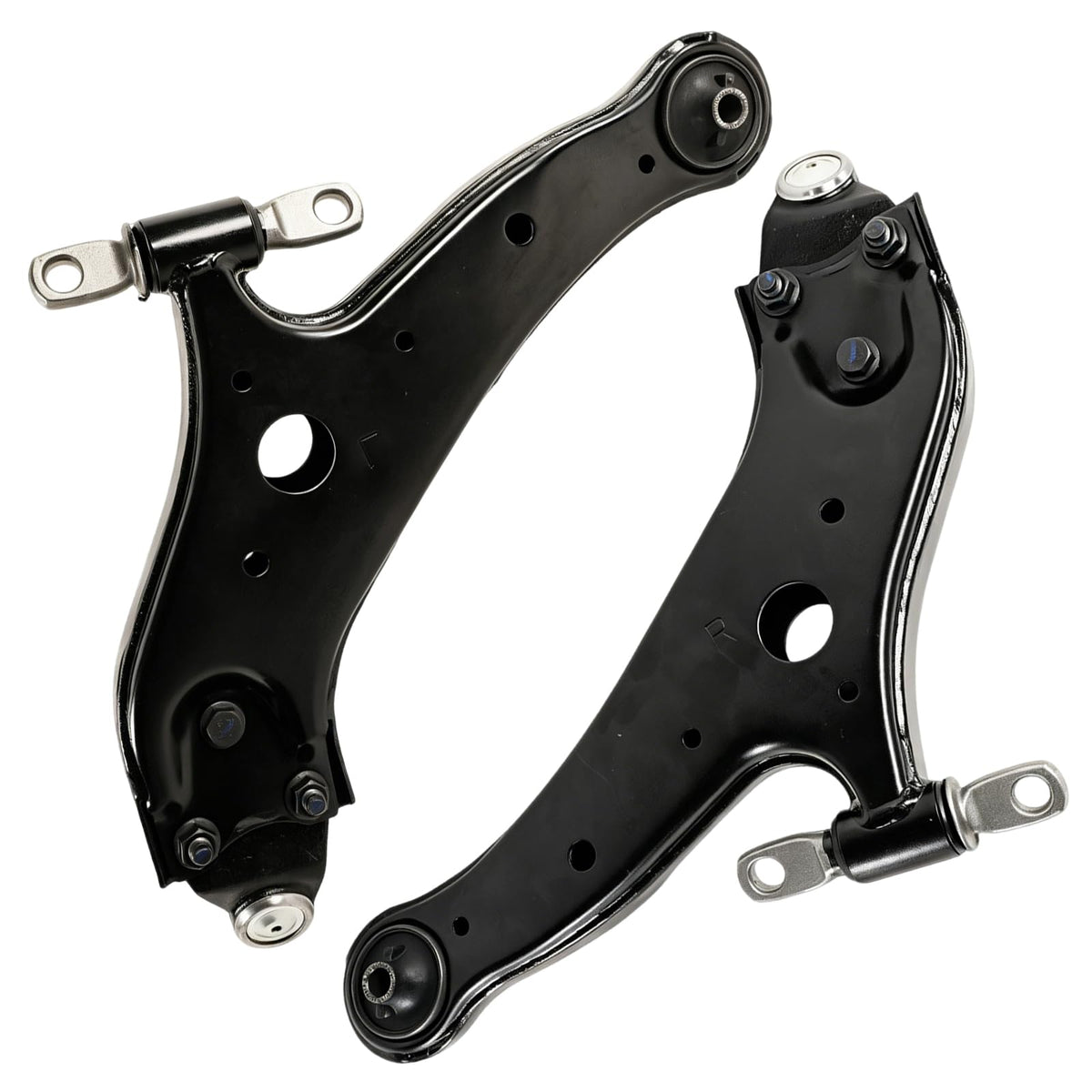 HHCM front right control arm packaging showing ready-to-install kit benefit