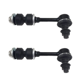 HHCM rear sway bar link kit front view showing complete set and hardware benefits improved stability