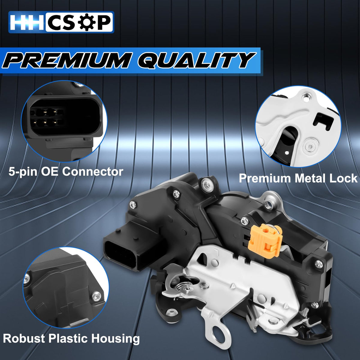 HHCSOP actuator electrical plug detail showing connector match benefit