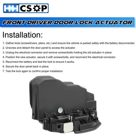 HHCSOP actuator installed on vehicle door demonstrating restored locking and everyday convenience